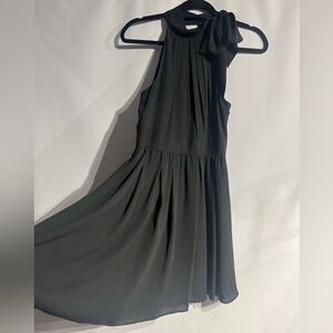 Express Black One Shoulder Dress